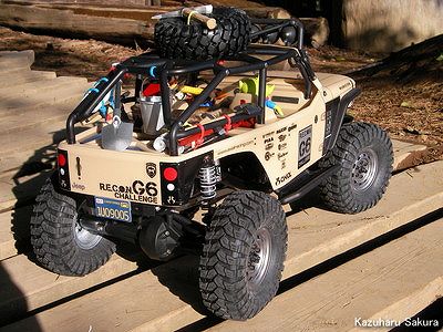 Axial(アキシャル)・SCX10・ジープ ラングラー G6 製作記 ～ 完成画像 走行前